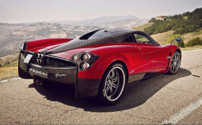 Red Pagani Background Wallpapers 87563
