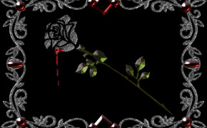 Gothic Rose High Definition Wallpaper 08820