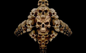 Gothic Skull HD Desktop Wallpaper 08829