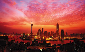 Shanghai Skyline High Definition Wallpaper 88716