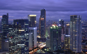 Skyline Manila Background Wallpaper 88391