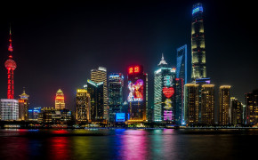 Shanghai Skyline Widescreen Wallpapers 88719