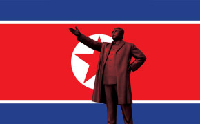 North Korea Flag HD Desktop Wallpaper 88542