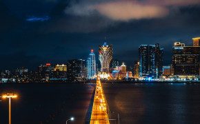 Macau Skyline HD Desktop Wallpaper 88285