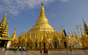 Shwedagon Pagoda Myanmar Background HD Wallpapers 88734
