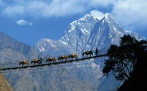 Nepal Mount Everest Background Wallpaper 88474