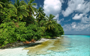 Male Maldives Beach Background Wallpapers 88351