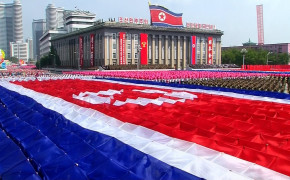 North Korea Flag High Definition Wallpaper 88545