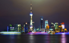 Shanghai Skyline Desktop Wallpaper 88711