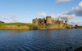 Caerphilly Castle Tourism HD Wallpapers 98937