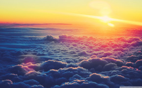 Sky Above Clouds HD Background Wallpaper 09020