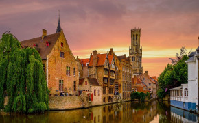 Bruges Architecture Widescreen Wallpapers 98507