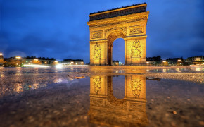 Arc De Triomphe Tourism Wallpaper HD 97000