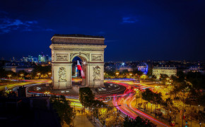 Arc De Triomphe Tourism Widescreen Wallpapers 97002