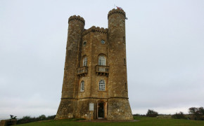 Broadway Tower Worcestershire Architecture Background Wallpaper 98472