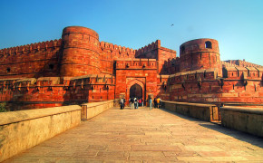 Agra Fort Tourism HD Desktop Wallpaper 96513