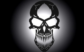 Gothic Skull HD Background Wallpaper 08828