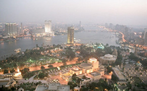 Cairo Skyline Background Wallpaper 98956