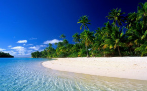 Tropical Beach Background Wallpapers 09074