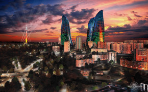 Baku Tourism HD Desktop Wallpaper 97327