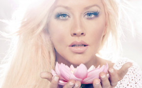 Christina Aguilera Background Wallpaper 08727