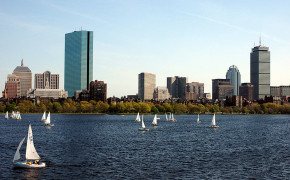 Boston Skyline HD Background Wallpaper 98316