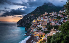 Amalfi Background Wallpaper 94754