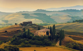 Tuscan Countryside Background Wallpaper 94195