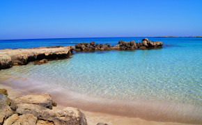 Cyprus Beach HD Desktop Wallpaper 95468