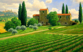Tuscan Countryside Nature Best Wallpaper 94212