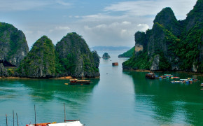 Vietnam Ha Long Bay Desktop Wallpaper 94577