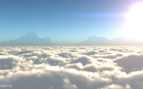 Sky Above Clouds Desktop Wallpaper 09019