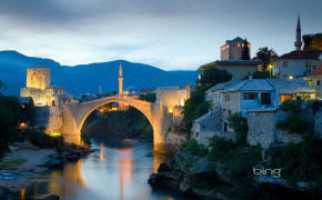 Bosnia and Herzegovina Bridge Background Wallpaper 95121