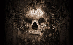 Gothic Skull Background Wallpapers 08825