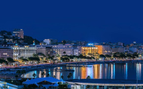 Cannes Skyline HD Desktop Wallpaper 95342
