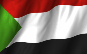 Sudan Flag Background Wallpaper 93587