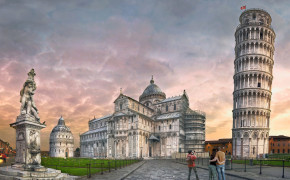 Pisa Tourism HD Desktop Wallpaper 92760