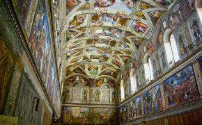 Sistine Chapel Ancient HD Desktop Wallpaper 93279