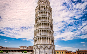 Leaning Tower of Pisa Building Wallpaper 96124