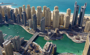 United Arab Emirates Skyline High Definition Wallpaper 94335