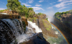 Zimbabwe Waterfall Desktop Wallpaper 94690