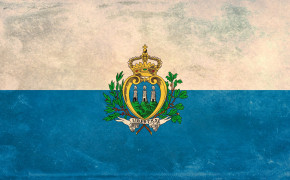 San Marino Flag Wallpaper 93134