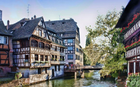 Strasbourg Building Background Wallpapers 93546