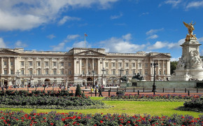Buckingham Palace Building Background Wallpaper 95255