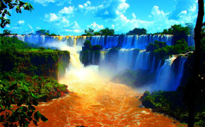 Zambia Waterfall Best HD Wallpaper 94632