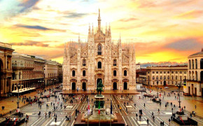 Milan City Tourism HD Desktop Wallpaper 96389
