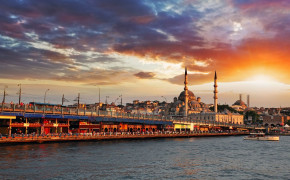 Istanbul Tourism Background Wallpaper 96004