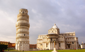 Leaning Tower of Pisa Building Desktop Wallpaper 96122