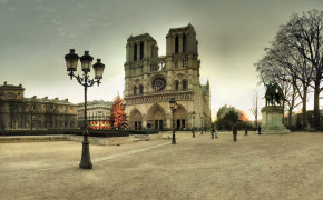 Notre Dame Cathedral Tourism HD Background Wallpaper 92520