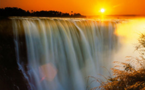 Zambia Waterfall HD Wallpaper 94638